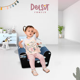 DELSIT Toddler Chair & Kids Armchair - Midnight Plane
